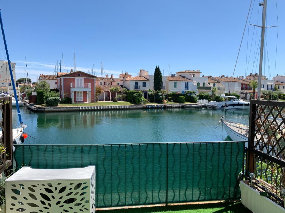 Appartement Rue De L'Amarrage A Port Grimaud Avec Terrasse Vue Canaux Et Garage Екстер'єр фото
