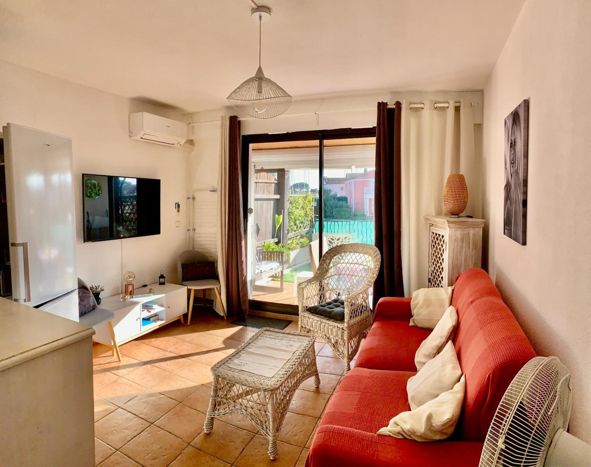 Appartement Rue De L'Amarrage A Port Grimaud Avec Terrasse Vue Canaux Et Garage Екстер'єр фото